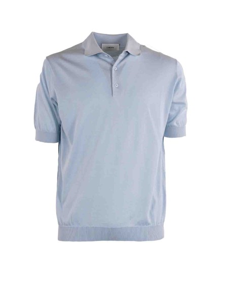 Shop LARDINI  Polo Shirt: Lardini cotton polo shirt.
Collar.
Short sleeves.
Regular fit.
Composition: 100% Cotton.
Made in Italy.. EQLPMC65 62035-810